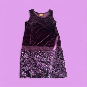 Nicole Miller Deep Purple Velvet Blouse